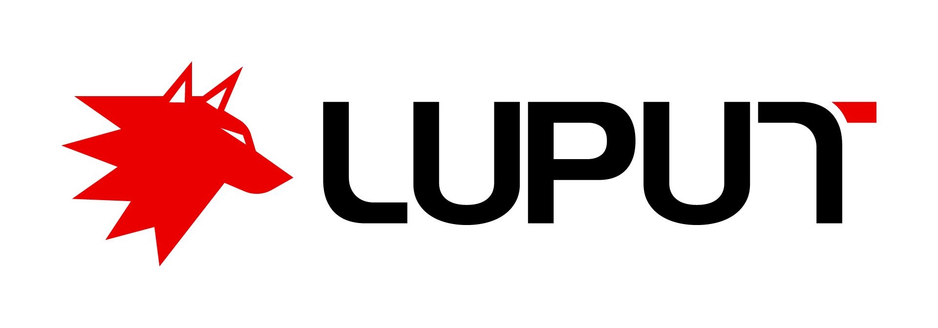 The company logo of Luput GmbH with the main colors being black and red over a white background